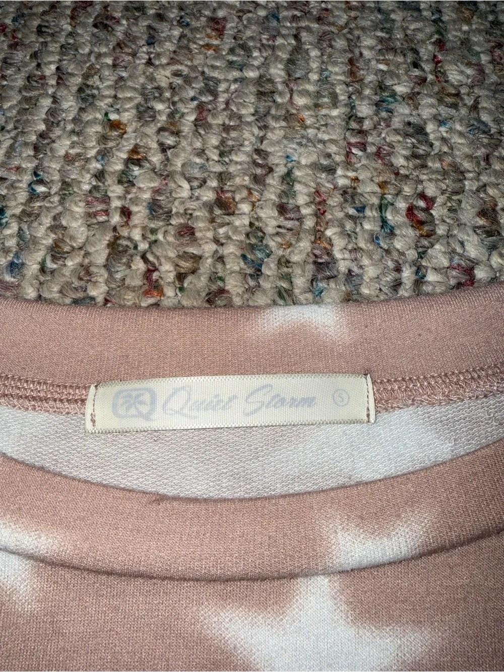 Star-Print Blush Pink Matching Set